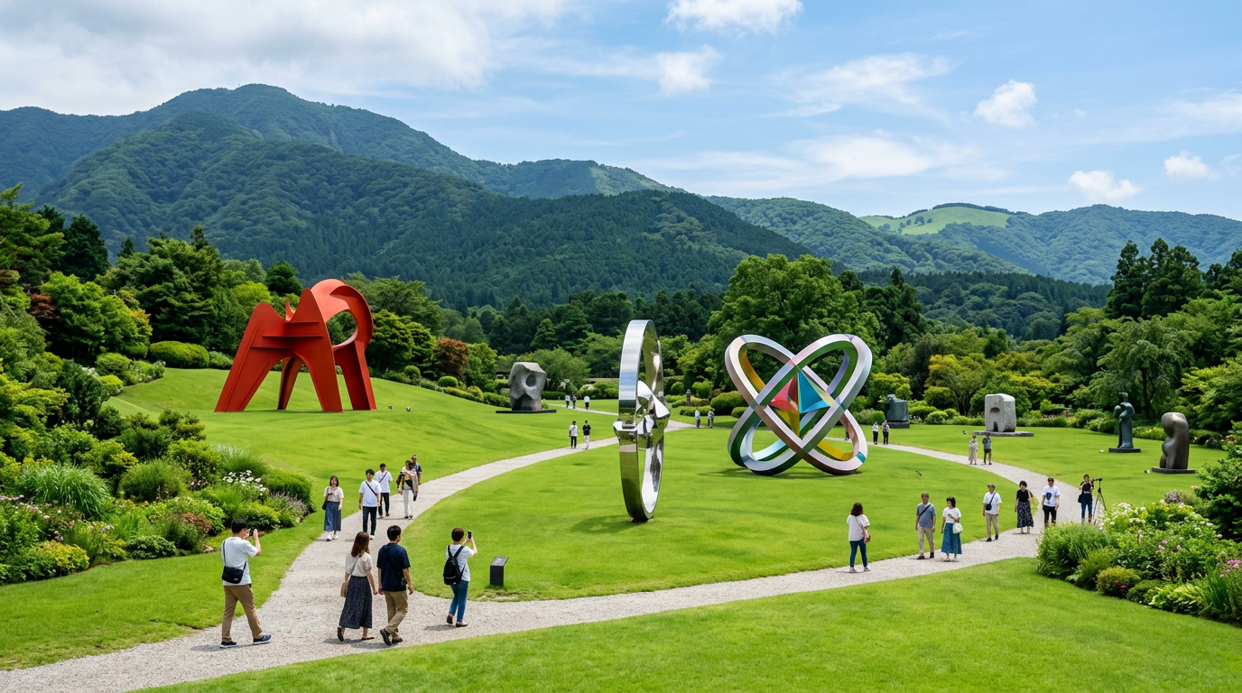 Hakone Open Air Museum outdoor sculptures