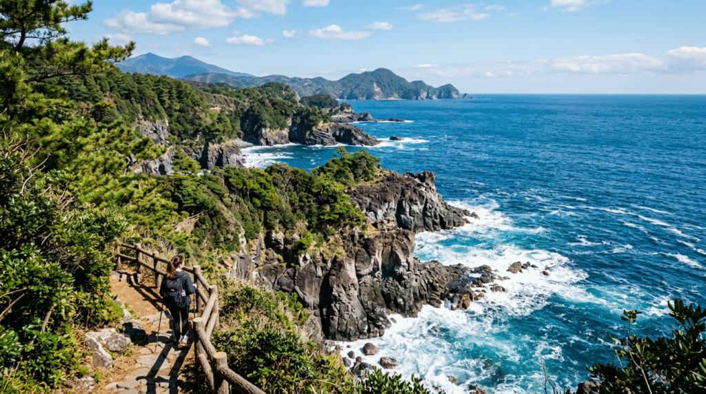 East Izu Pacific coastline Japan