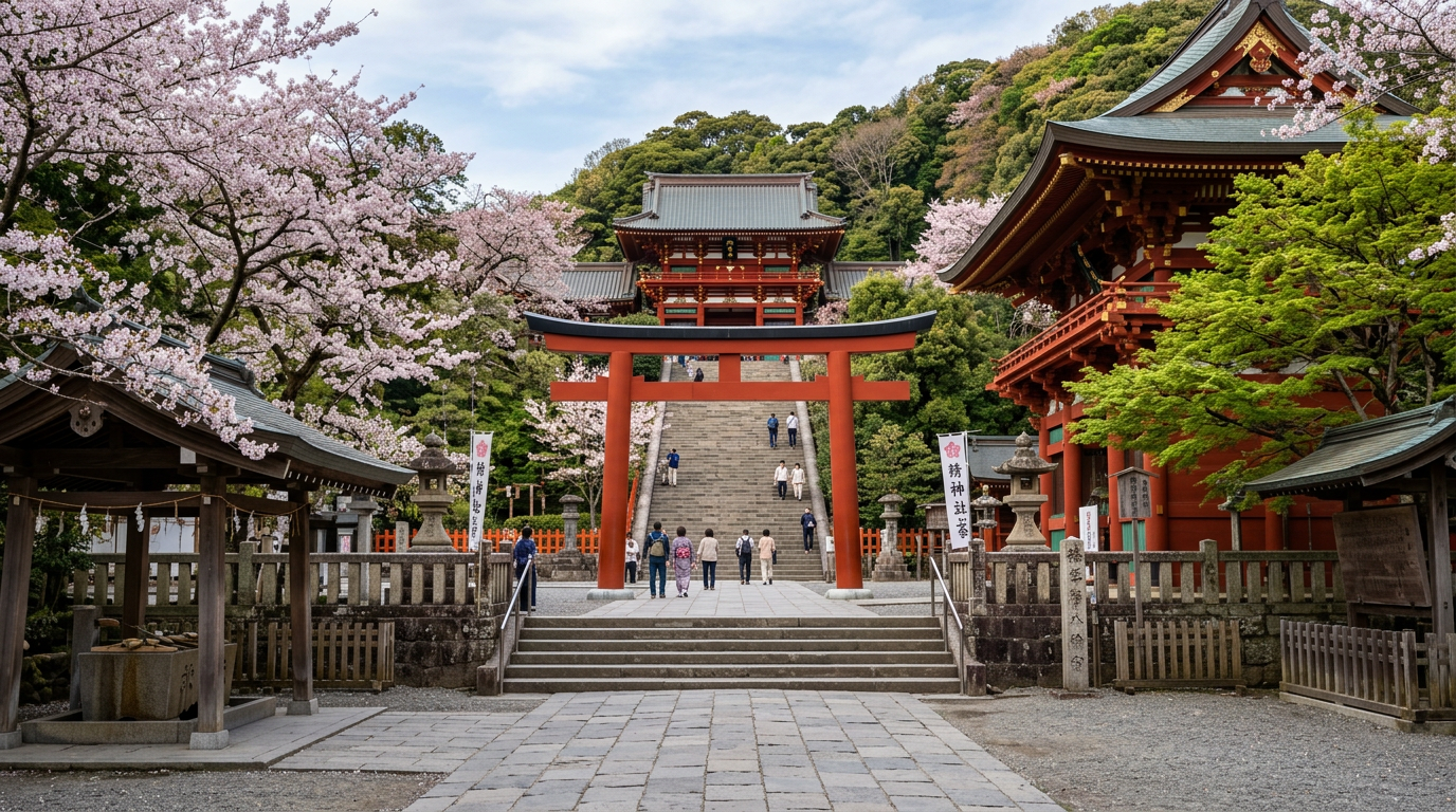 Tsurugaoka Hachimangu shrine Kamakura